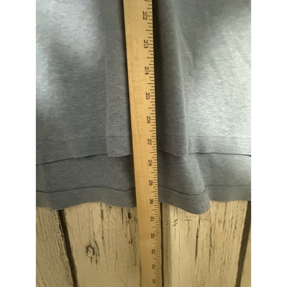 Polo Ralph Lauren Shirt Men's XL Heather Blue Soft Touch 100% Cotton Pony Stain* - Picture 5 of 9